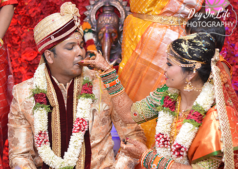 Indian hindi wedding ceremony
